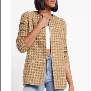 Gold Tweed Jacket